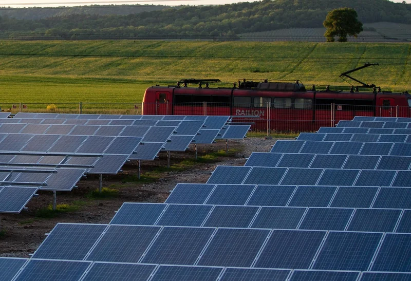 Solaranlage auf Gewerbegebäude